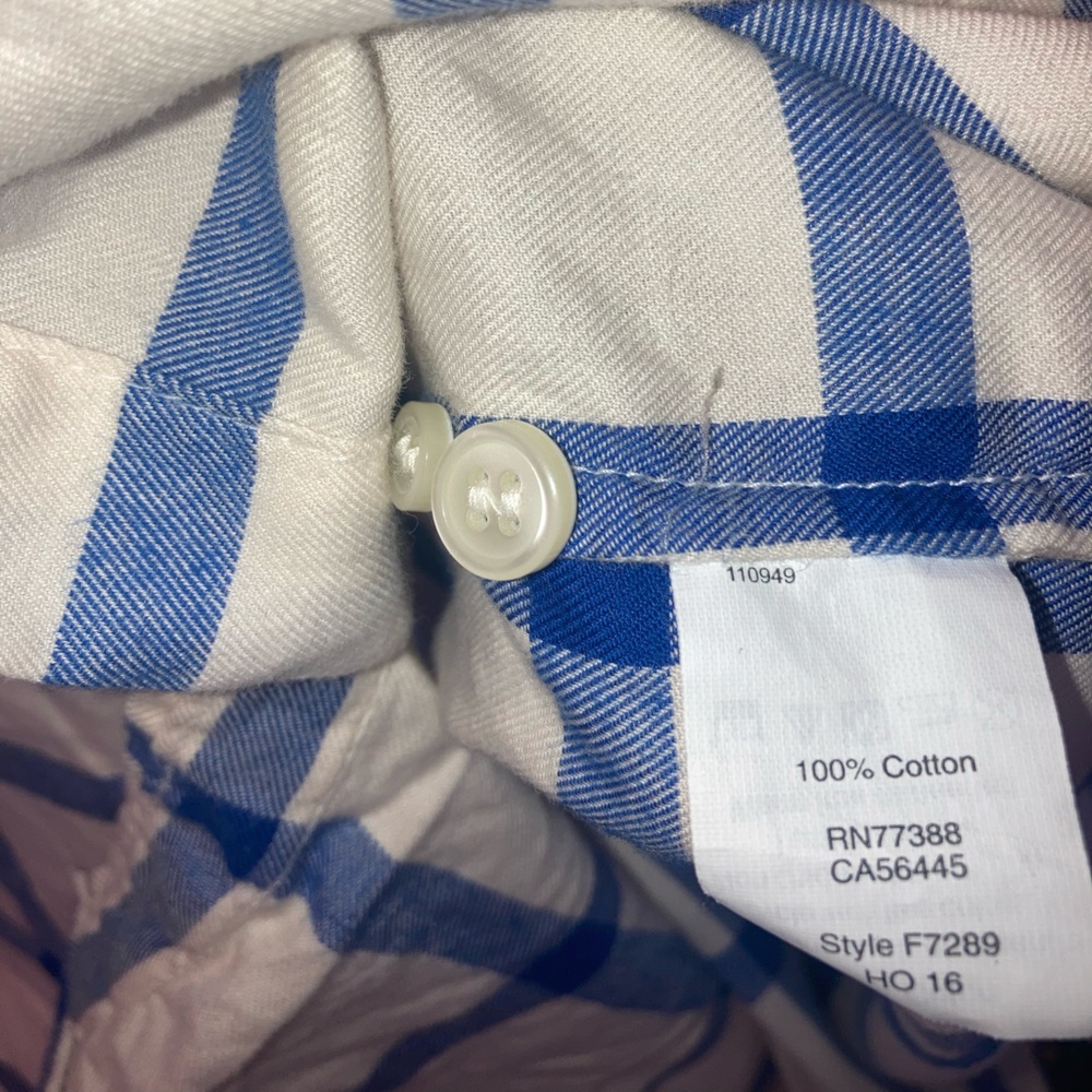 Jcrew Flannel Button Down - image 8